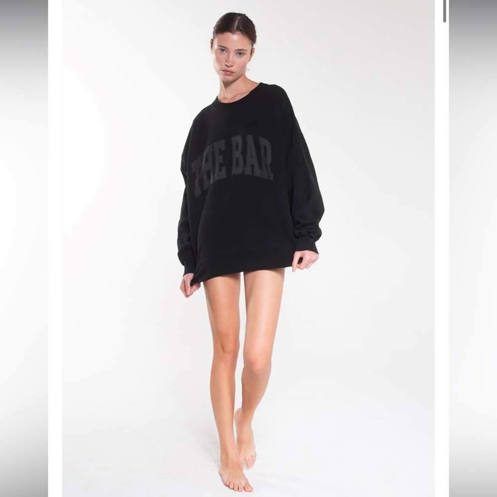 Varsity Sweatshirt Black